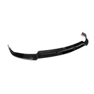 DPT sprednji lip spojler odbijača (2019-2021, samo za AMG-Line, črna visok sijaj) Mercedes C-сlass W205 2014–2021 fotografija 4