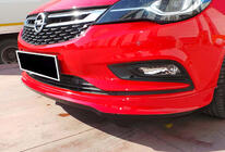 Opel Astra K 2016–2021 Prednji lip spojler odbijača DPT (za lakiranje) fotografija 1