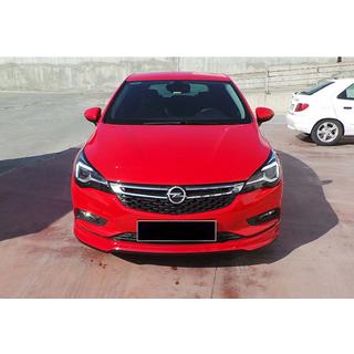 Prednji lip spojler odbijača DPT (za lakiranje) Opel Astra K 2016–2021 fotografija 2