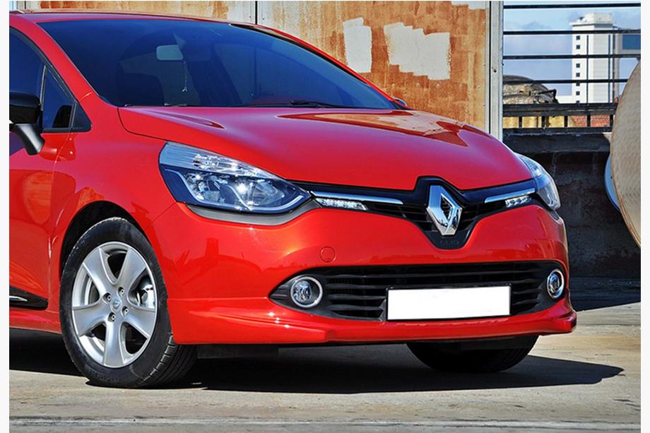 Renault Clio IV 2012–2019 Sprednji lip dodatek DPT (SW, za lakiranje) Fotografija 1