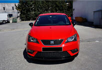 Seat Ibiza 2010–2017 Sprednji lip spojler DPT V-1 (črna sijaj) fotografija 3