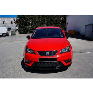Sprednji lip spojler DPT V-1 (črna sijaj) Seat Ibiza 2010–2017 fotografija 3