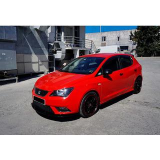 Sprednji lip spojler DPT V-1 (črna sijaj) Seat Ibiza 2010–2017 fotografija 2