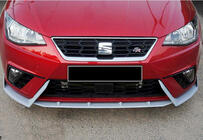 Seat Ibiza 2010–2017 Sprednji lip spojler DPT V-2 (visoki sijaj črna) fotografija 4