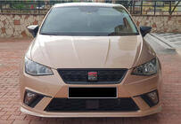 Seat Ibiza 2010–2017 DPT V-3 sprednji lip dodatek (črna visok sijaj) fotografija 3