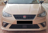 Seat Ibiza 2010–2017 DPT V-3 sprednji lip dodatek (črna visok sijaj) fotografija 1