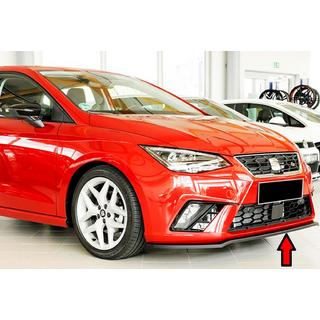 Sprednji lip spojler odbijača DPT V-4 (črna visok sijaj) Seat Ibiza 2010–2017 fotografija 1