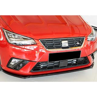 Sprednji lip spojler odbijača DPT V-4 (črna visok sijaj) Seat Ibiza 2010–2017 fotografija 3