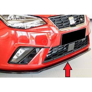 Sprednji lip spojler odbijača DPT V-4 (črna visok sijaj) Seat Ibiza 2010–2017 fotografija 4