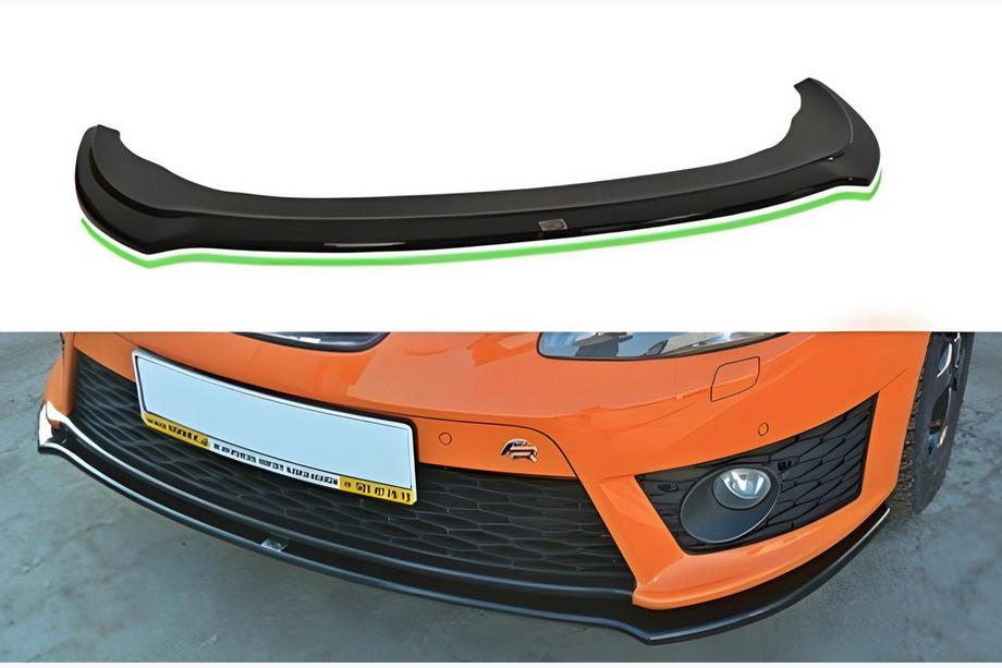 Seat Leon 2005–2012 DPT sprednji lip (za Cupra, sijaj črna) Image