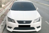 Seat Leon 2013–2020 DPT V-1 sprednji lip spojler (2013-2016, za lakiranje) fotografija 4