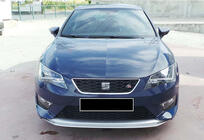 Seat Leon 2013–2020 Sprednji lip spojler odbijača DPT V-2 (2013-2016, sijajno črna) fotografija 1
