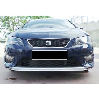 Sprednji lip spojler odbijača DPT V-2 (2013-2016, sijajno črna) Seat Leon 2013–2020 fotografija 2