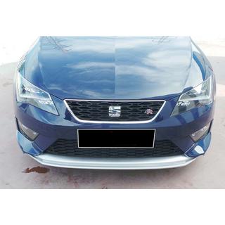 Sprednji lip spojler odbijača DPT V-2 (2013-2016, sijajno črna) Seat Leon 2013–2020 fotografija 3