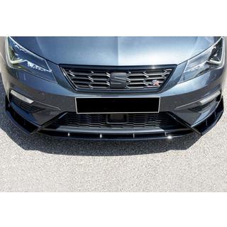 Sprednji lip spojler DPT V-3 (2017-2020, sijajno črna) fotografija 1