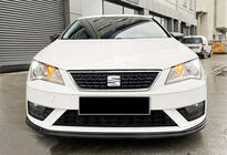 Seat Leon 2013–2020 Sprednji lip spojler DPT V-4 (2017-2020, sijajno črna) fotografija 2