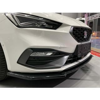 Sprednji lip spojler DPT V-2 (visoki sijaj črna) Seat Leon 2020– fotografija 1