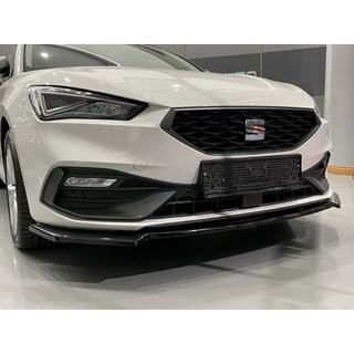 Sprednji lip spojler DPT V-2 (visoki sijaj črna) Seat Leon 2020– fotografija 4