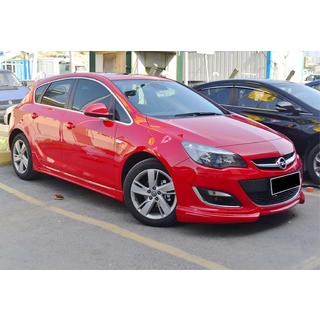 Sprednji lip spojler DPT V-3 (za lakiranje) Opel Astra J 2009–2015 fotografija 1