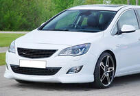 Opel Astra J 2009–2015 Sprednji lip spojler odbijača DPT V-4 (za lakiranje) fotografija 2