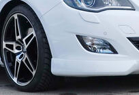 Opel Astra J 2009–2015 Sprednji lip spojler odbijača DPT V-4 (za lakiranje) fotografija 3