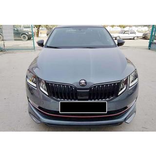 Sprednji lip dodatek DPT V-1 (2017-2019, za lakiranje) Skoda Octavia III A7 2013–2019 fotografija 2