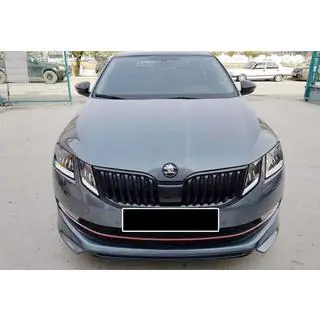 Sprednji lip dodatek DPT V-1 (2017-2019, za lakiranje) Skoda Octavia III A7 2013–2019 fotografija 2