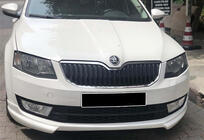 Skoda Octavia III A7 2013–2019 Sprednji lip spojler DPT V-1 (2013-2017, za lakiranje) fotografija 6