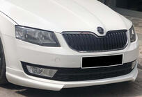 Skoda Octavia III A7 2013–2019 Sprednji lip spojler DPT V-1 (2013-2017, za lakiranje) fotografija 4