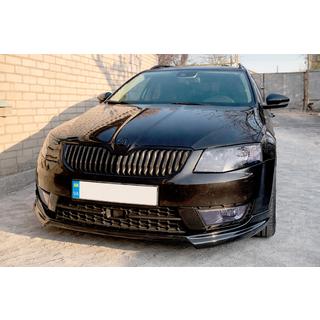 Sprednji lip spojler DPT V-1 (2013-2017, za lakiranje) Skoda Octavia III A7 2013–2019 fotografija 2