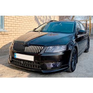 Sprednji lip spojler DPT V-1 (2013-2017, za lakiranje) Skoda Octavia III A7 2013–2019 fotografija 1