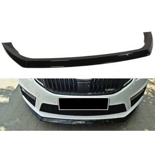 Sprednji lip spojler DPT V-3 (2013-2017 RS, sijajno črna) Skoda Octavia III A7 2013–2019 fotografija 1