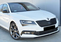 Skoda Superb 2015–2024 DPT V-2 sprednja lipa (2015-2020, črna visok sijaj) fotografija 6