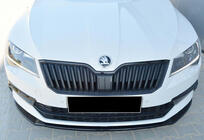 Skoda Superb 2015–2024 DPT V-2 sprednja lipa (2015-2020, črna visok sijaj) fotografija 4