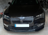 Skoda Superb 2015–2024 DPT V-2 sprednja lipa (2015-2020, črna visok sijaj) fotografija 12