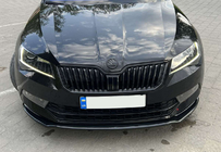 Skoda Superb 2015–2024 DPT V-2 sprednja lipa (2015-2020, črna visok sijaj) fotografija 16