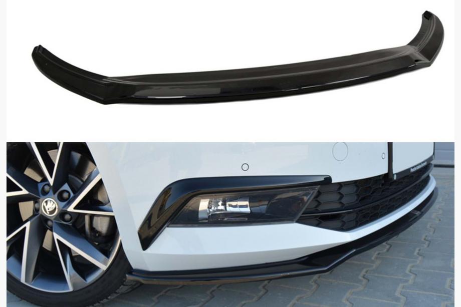 Skoda Superb 2015–2024 DPT V-2 sprednja lipa (2015-2020, črna visok sijaj) Image