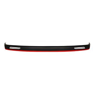Univerzalni sprednji lip spojler DPT Red V-1 (ABS, sijajno črna)