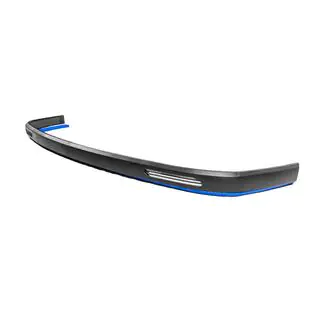 Univerzalni sprednji lip spojler DPT Blue V-1 (ABS, črna visok sijaj) fotografija 1