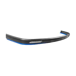 Univerzalni sprednji lip spojler DPT Blue V-1 (ABS, črna visok sijaj) fotografija 3