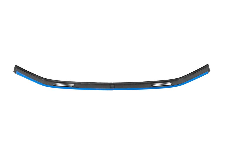 Univerzalni sprednji lip spojler DPT Blue V-1 (ABS, črna visok sijaj) Fotografija 5