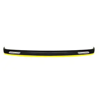 Univerzalni sprednji lip spojler DPT Yellow V-1 (ABS, črna visok sijaj)