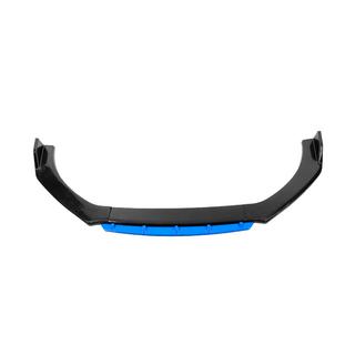 Univerzalni sprednji lip spojler DPT Blue V-2 (ABS, črna visok sijaj) fotografija 1