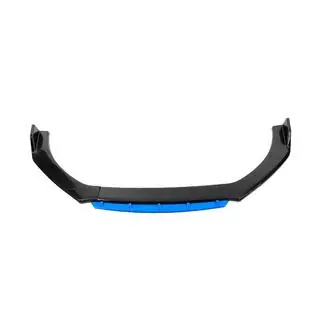 Univerzalni sprednji lip spojler DPT Blue V-2 (ABS, črna visok sijaj) fotografija 1