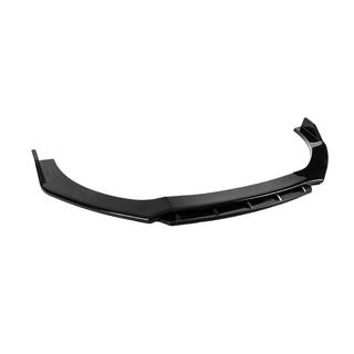 Univerzalni sprednji lip spojler DPT Black V-2 (ABS, sijaj črna) fotografija 3