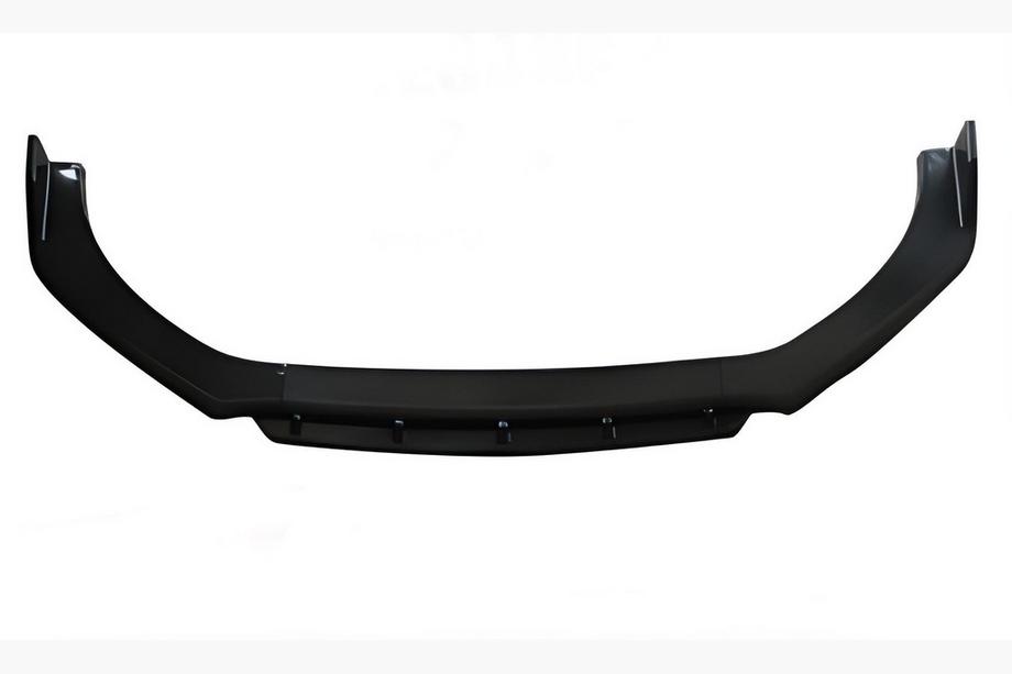 Univerzalni sprednji lip spojler DPT Black V-2 (ABS, sijaj črna) Fotografija 6