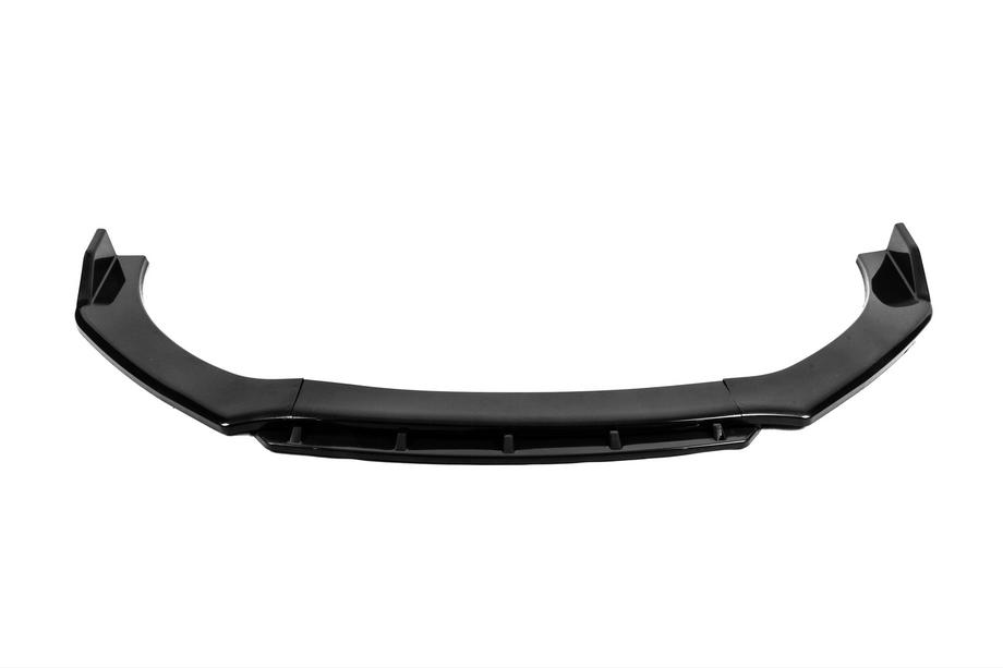 Univerzalni sprednji lip spojler DPT Black V-2 (ABS, sijaj črna) Fotografija 1