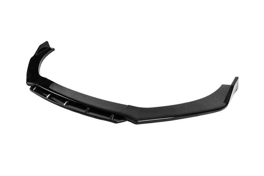 Univerzalni sprednji lip spojler DPT Black V-2 (ABS, sijaj črna) Fotografija 2