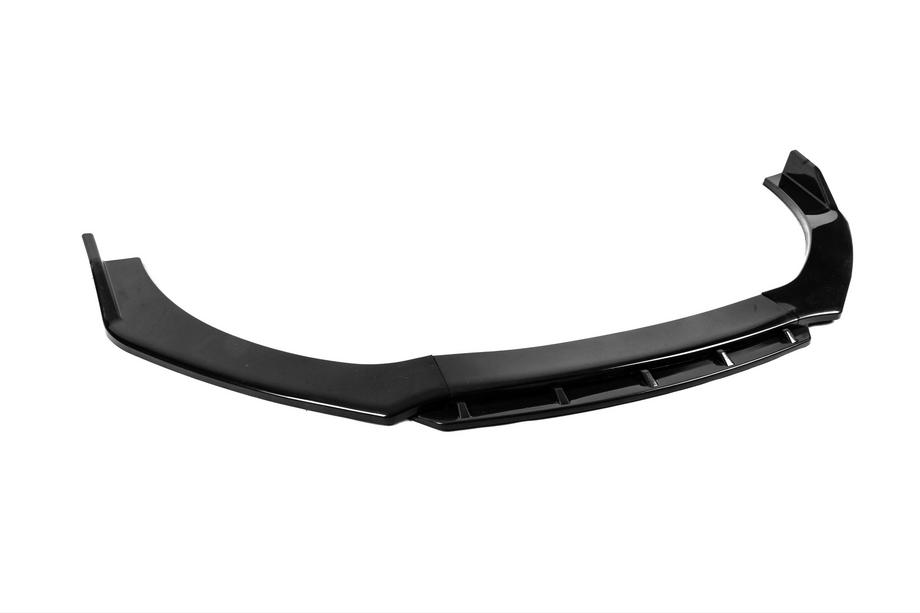 Univerzalni sprednji lip spojler DPT Black V-2 (ABS, sijaj črna) Fotografija 3
