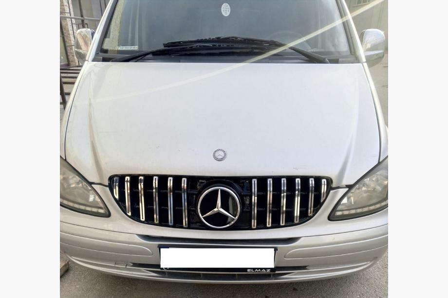 Mercedes Vito W639 2004–2014 Sprednja maska 2004-2010 GT Panamericana Chrome Eco Image